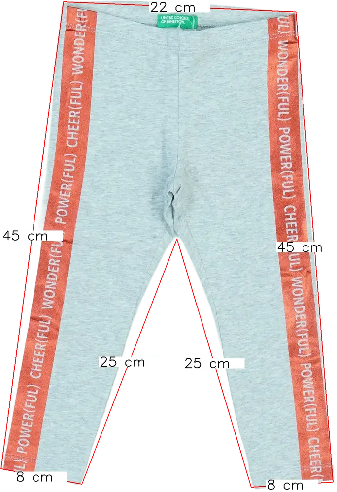 Szürke Benetton Leggings EU 92 / UK 2 év / US 2T