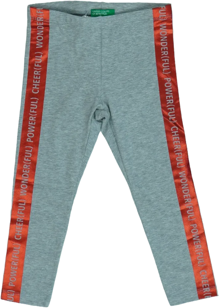 Szürke Benetton Leggings EU 86 / UK 12-18 hónap / US 18 hónap