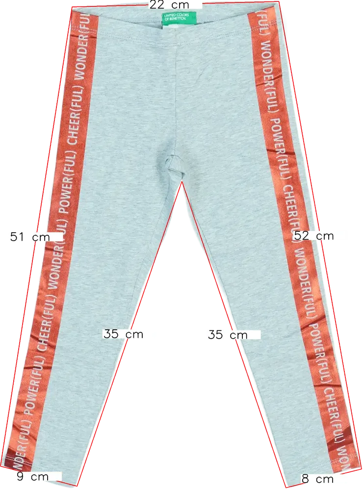 Szürke Benetton Leggings EU 98 / UK 3 év / US 3T