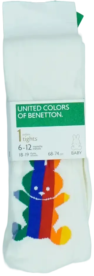 Fehér Benetton Harisnya EU 80 / UK 9-12 hónap / US 12 hónap