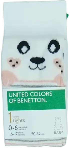 Fehér Benetton Harisnya EU 62 / UK 0-3 hónap / US 0-3 hónap