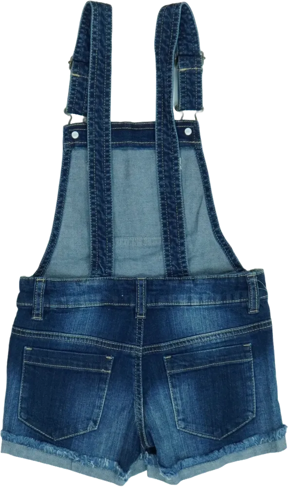 Kék Benetton Kantáros hosszú / rövidnadrág EU 122 / UK 7 év / US 7 év/M