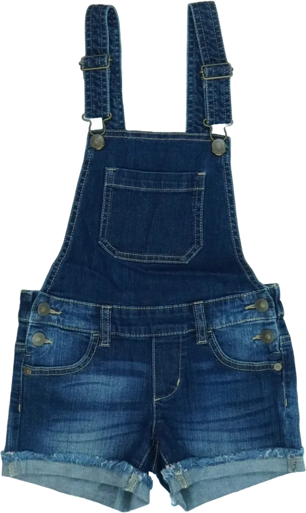 Kék Benetton Kantáros hosszú / rövidnadrág EU 122 / UK 7 év / US 7 év/M