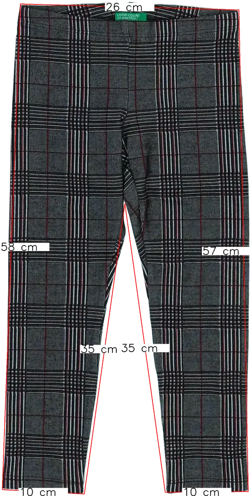 Többszínű Benetton Leggings EU 110 / UK 5 év / US 5 év/XS