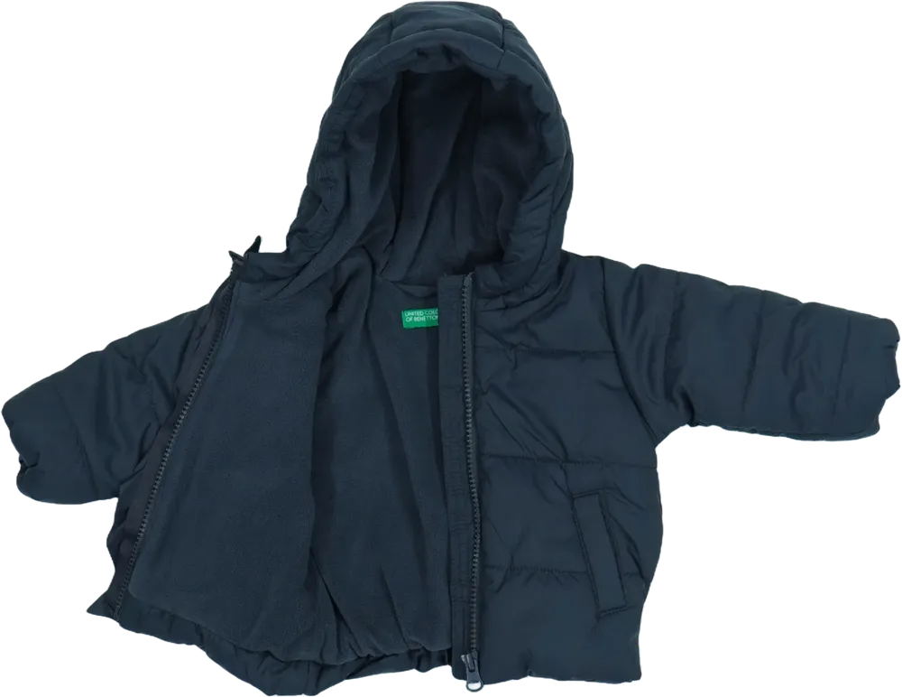 Szürke Benetton Télikabát EU 62 / UK 0-3 hónap / US 0-3 hónap