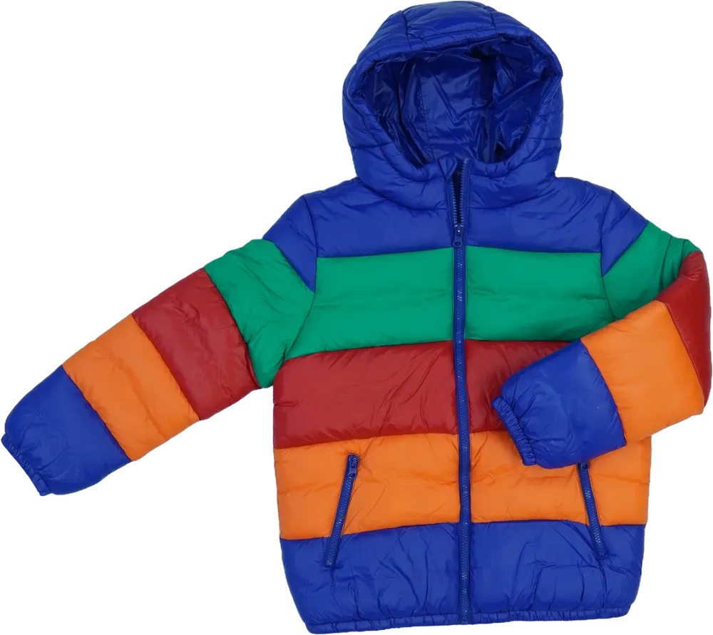 Többszínű Benetton Télikabát EU 158 / UK 13 év / US 14 év/XL