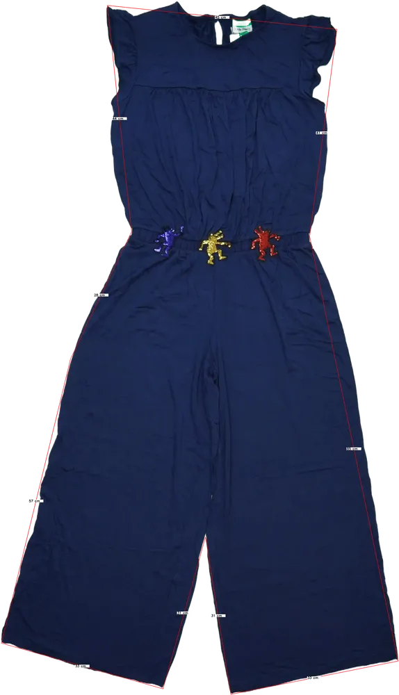 Blue Benetton Playsuit / Jumpsuit EU 170 / UK 15 years / US XL