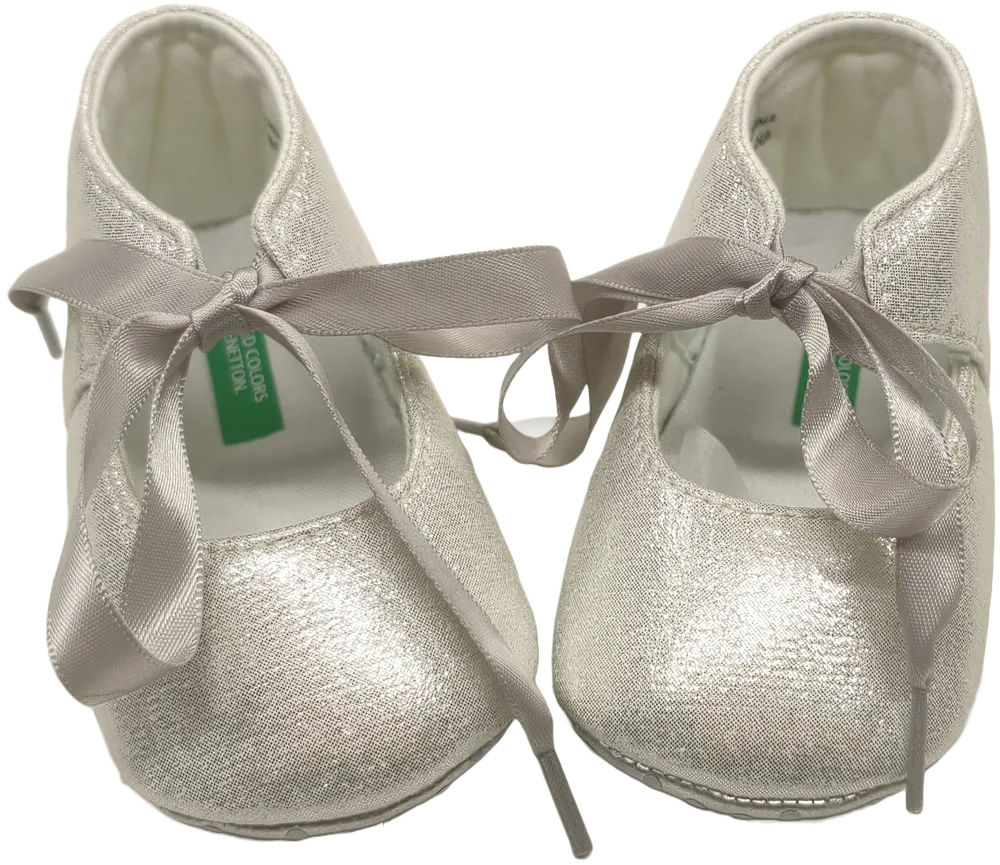 Ezüst Benetton Kocsicipő EU 17