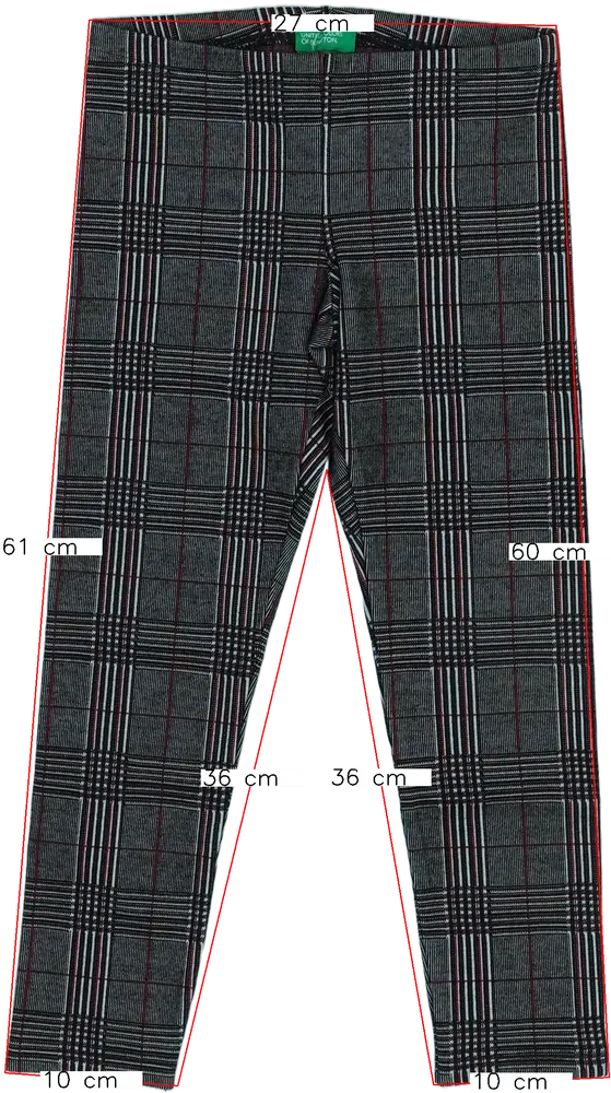 Többszínű Benetton Leggings EU 122 / UK 7 év / US 7 év/M