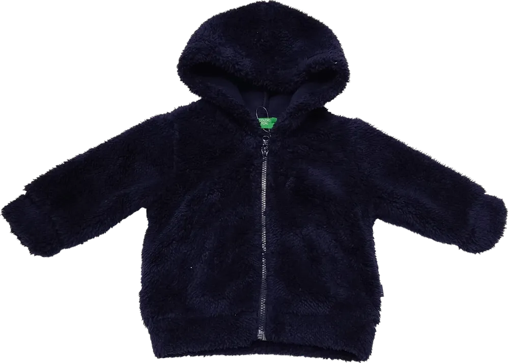 Kék Benetton Kapucnis pulóver EU 68 / UK 3-6 hónap / US 3-6 hónap