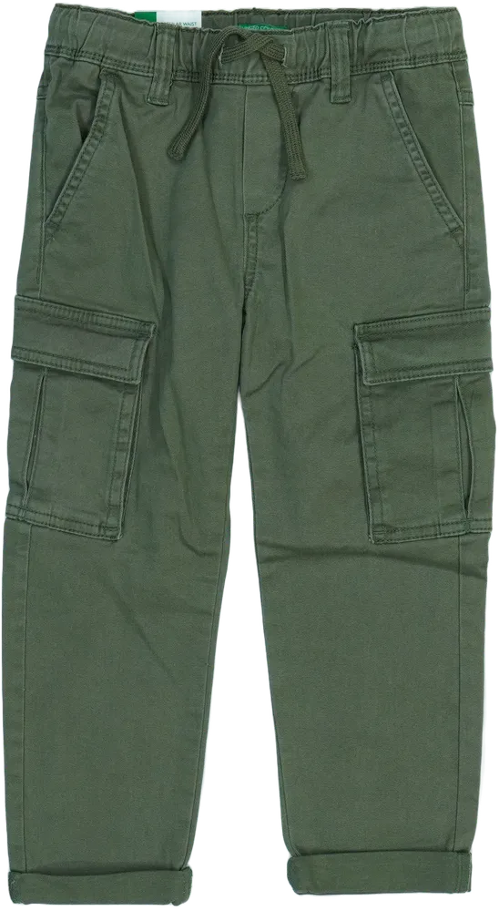 Zöld Benetton Farmernadrág EU 110 / UK 5 év / US 5 év/XS