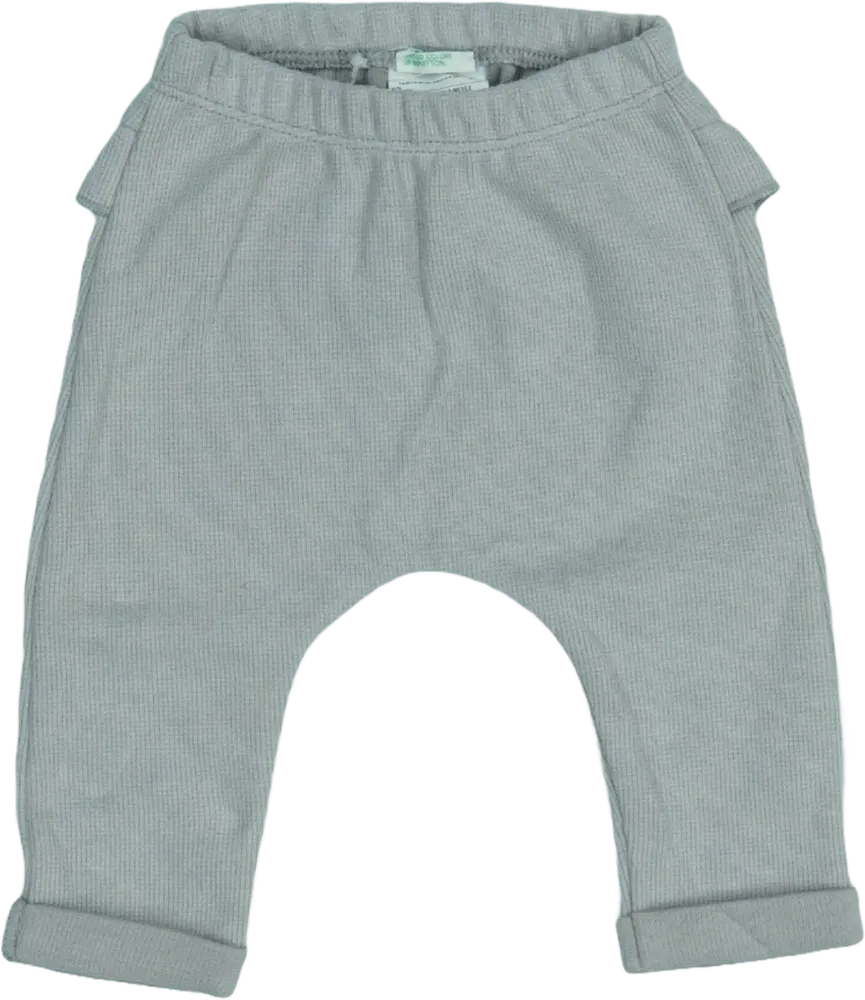 Szürke Benetton Baby nadrág EU 68 / UK 3-6 hónap / US 3-6 hónap