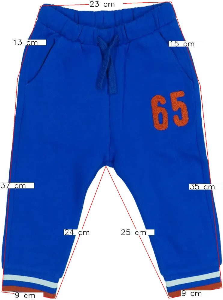 Kék Benetton Melegítőnadrág EU 92 / UK 2 év / US 2T