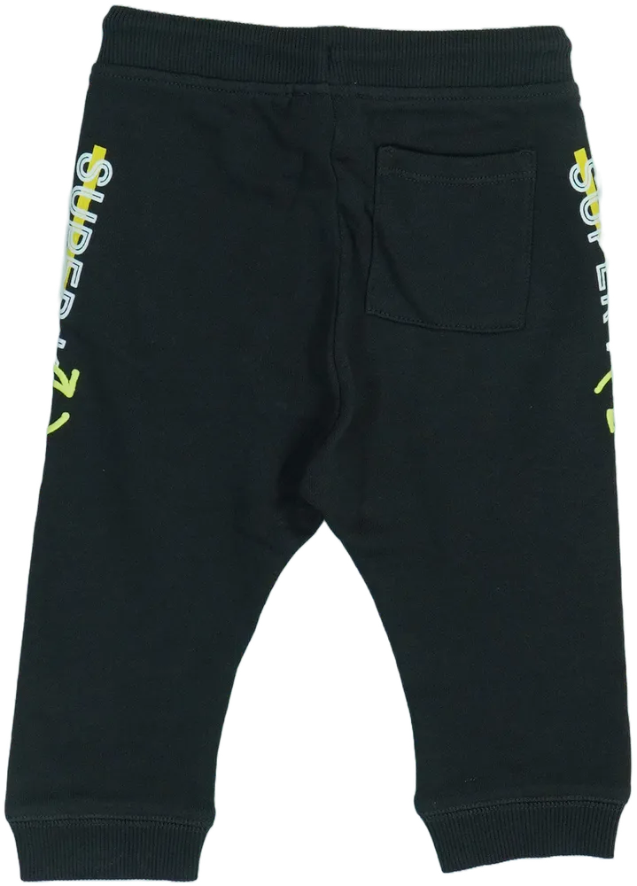 Fekete Benetton Melegítőnadrág EU 86 / UK 12-18 hónap / US 18 hónap