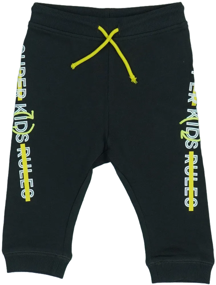 Fekete Benetton Melegítőnadrág EU 86 / UK 12-18 hónap / US 18 hónap