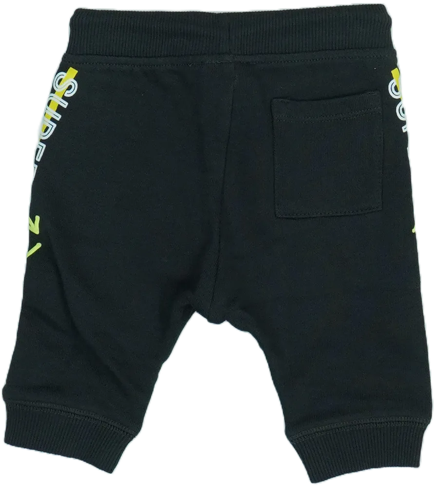 Fekete Benetton Melegítőnadrág EU 68 / UK 3-6 hónap / US 3-6 hónap