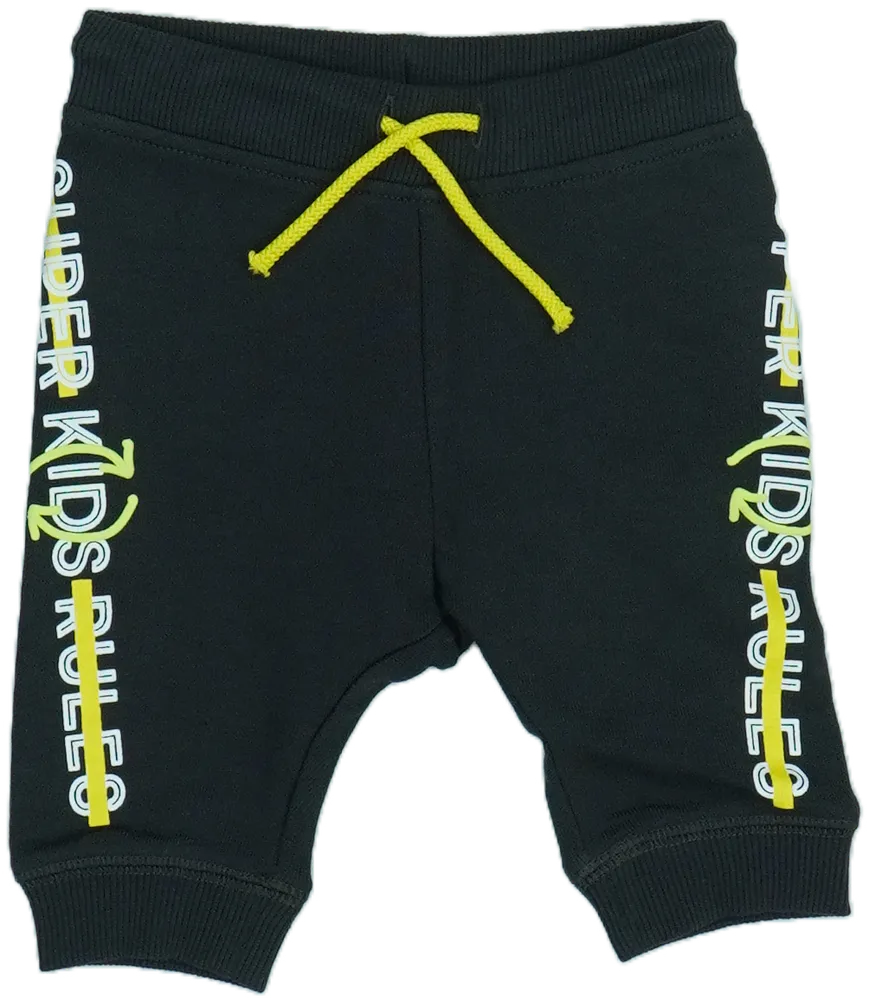 Fekete Benetton Melegítőnadrág EU 68 / UK 3-6 hónap / US 3-6 hónap