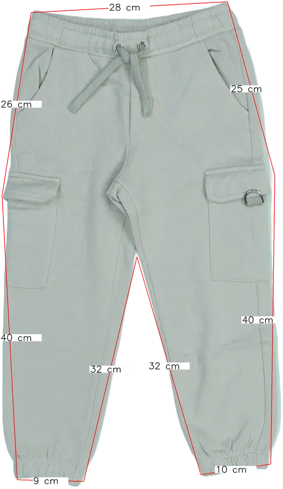 Barna Benetton Melegítőnadrág EU 122 / UK 7 év / US 7 év/M