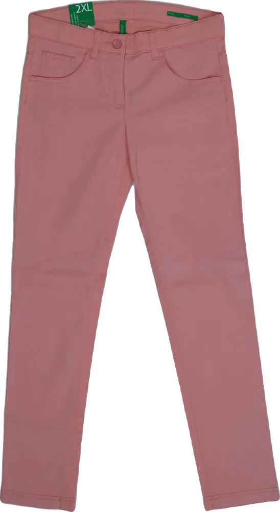 Rózsaszín Benetton Hosszúnadrág EU 164 / UK 14 év / US 14 év/XL