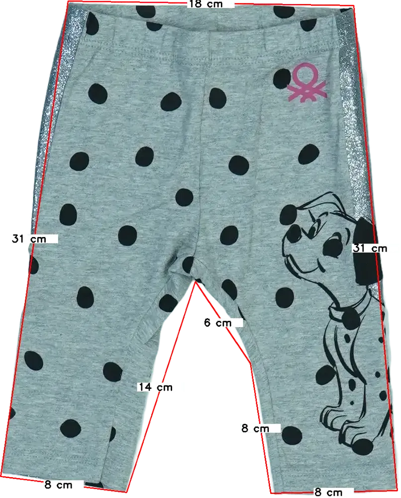 Szürke Disney Leggings EU 68 / UK 3-6 hónap / US 3-6 hónap