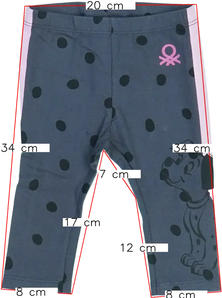 Szürke Disney Leggings EU 62 / UK 0-3 hónap / US 0-3 hónap