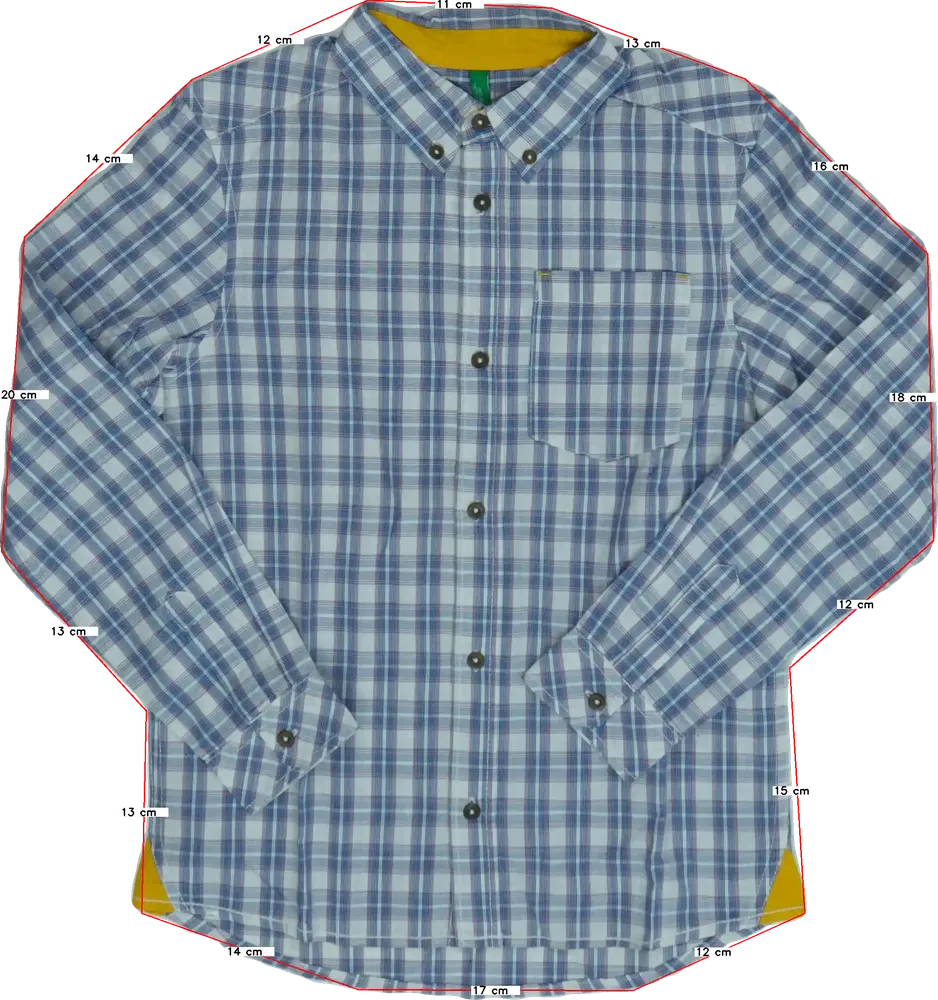 Fehér Benetton Ing EU 140 / UK 10 év / US 10 év/L