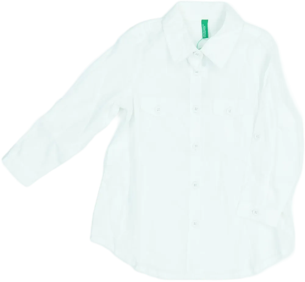 Fehér Benetton Ing EU 92 / UK 2 év / US 2T