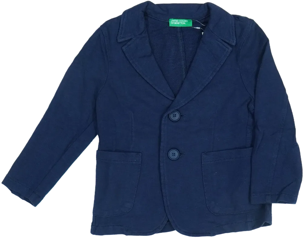 Kék Benetton Blézer és Zakó EU 92 / UK 2 év / US 2T