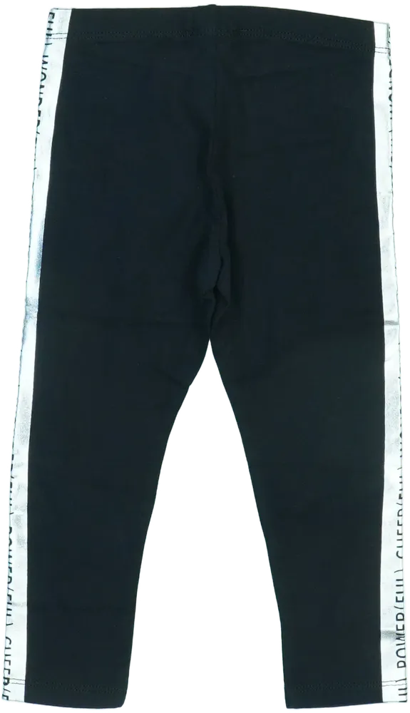 Fekete Benetton Leggings EU 86 / UK 12-18 hónap / US 18 hónap