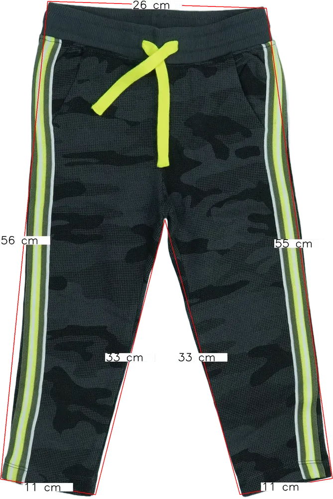 Terepszínű Benetton Melegítőnadrág EU 104 / UK 4 év / US 4T/XS