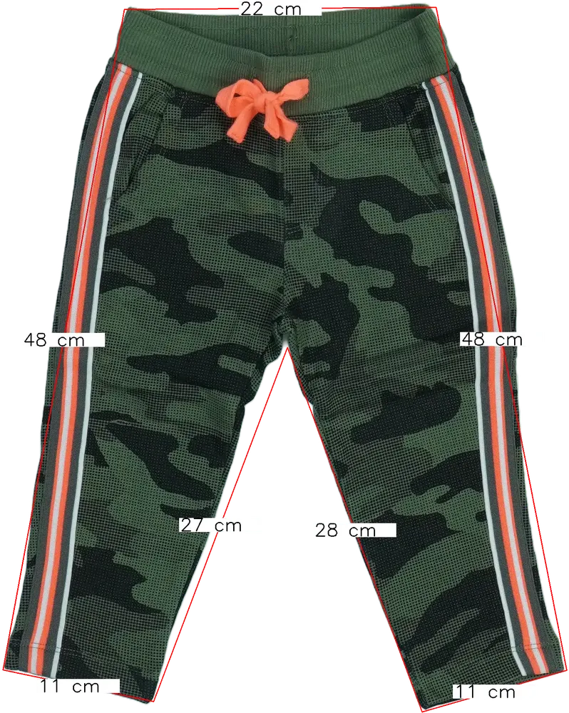 Terepszínű Benetton Melegítőnadrág EU 92 / UK 2 év / US 2T