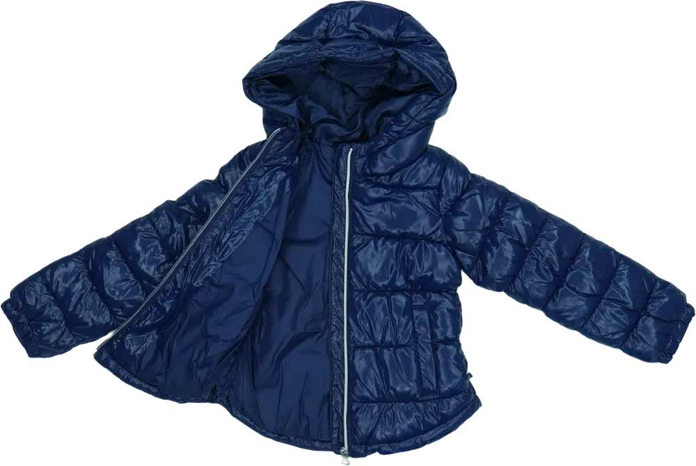 Kék Benetton Télikabát EU 110 / UK 5 év / US 5 év/XS