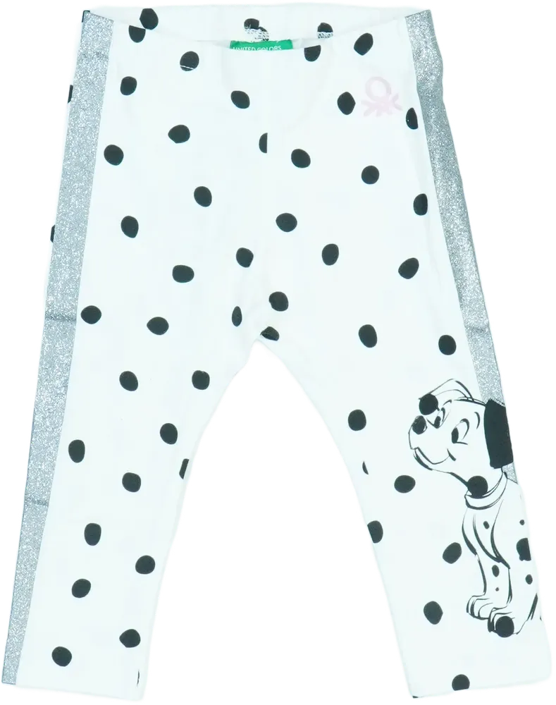 Fehér Disney Leggings EU 80 / UK 9-12 hónap / US 12 hónap