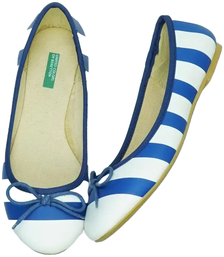 Fehér Benetton Balerina cipő EU 35