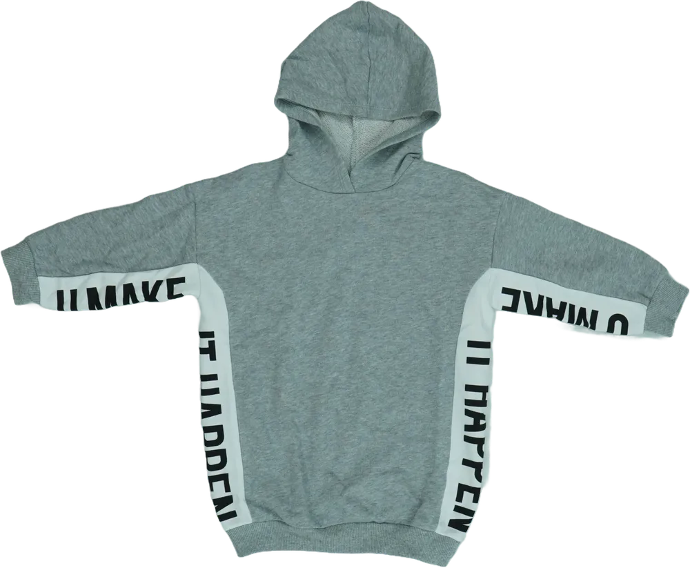 Szürke Benetton Kapucnis pulóver EU 104 / UK 4 év / US 4T/XS