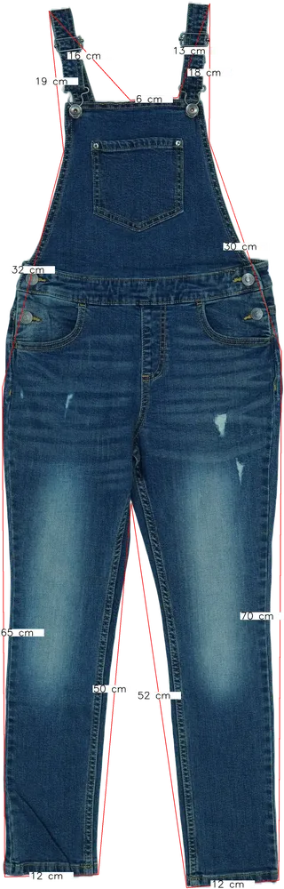 Kék Benetton Kantáros hosszú / rövidnadrág EU 140 / UK 10 év / US 10 év/L