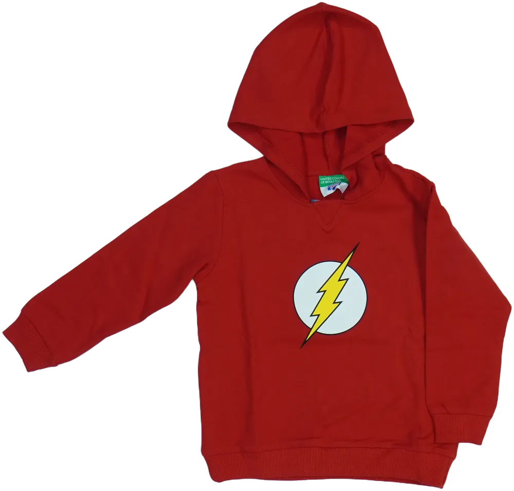 Piros Justice League Kapucnis pulóver EU 98 / UK 3 év / US 3T