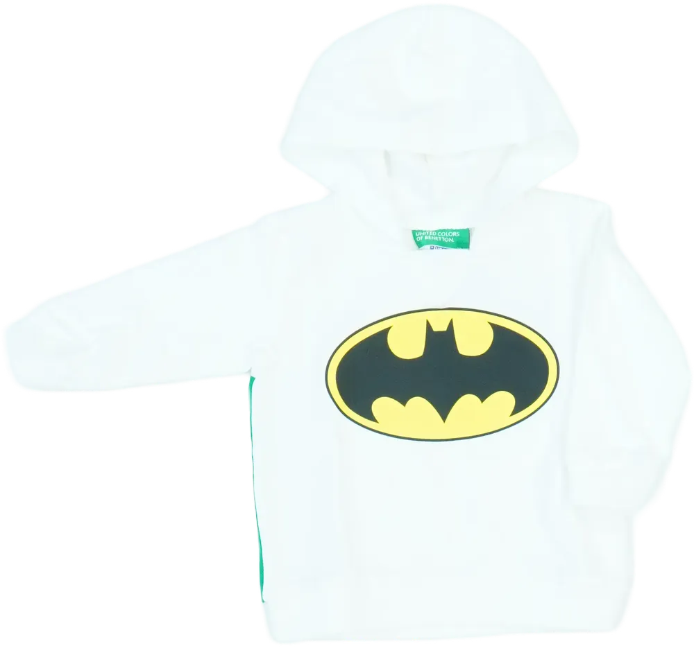 Fehér Justice League Kapucnis pulóver EU 68 / UK 3-6 hónap / US 3-6 hónap