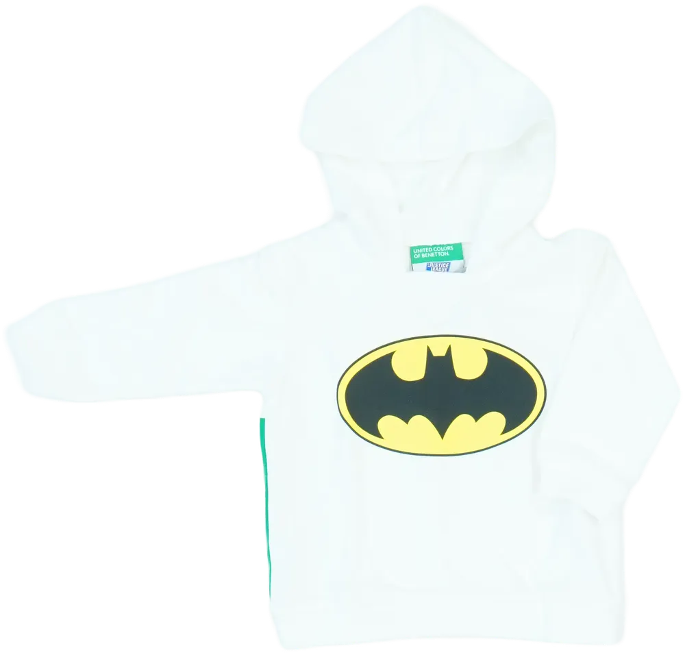 Fehér Justice League Kapucnis pulóver EU 74 / UK 6-9 hónap / US 6-9 hónap