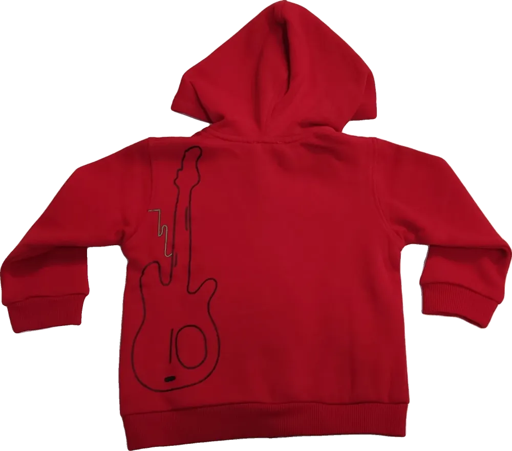 Piros Justice League Kapucnis pulóver EU 86 / UK 12-18 hónap / US 18 hónap