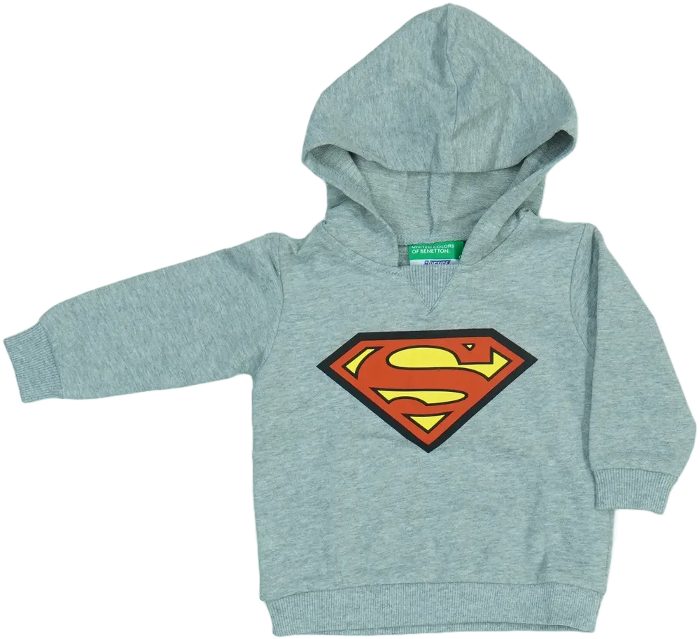 Szürke Justice League Kapucnis pulóver EU 68 / UK 3-6 hónap / US 3-6 hónap