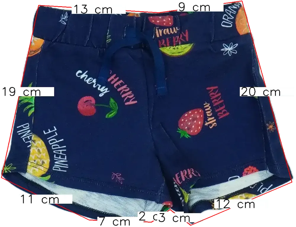 Kék Benetton Rövidnadrág EU 86 / UK 12-18 hónap / US 18 hónap