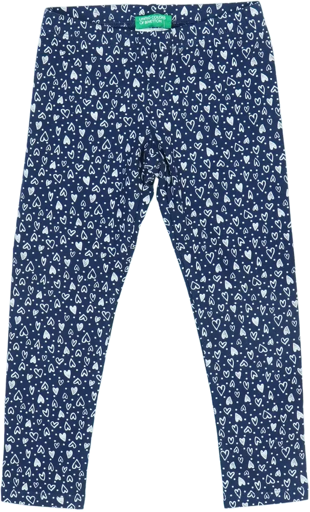 Kék Benetton Leggings EU 98 / UK 3 év / US 3T