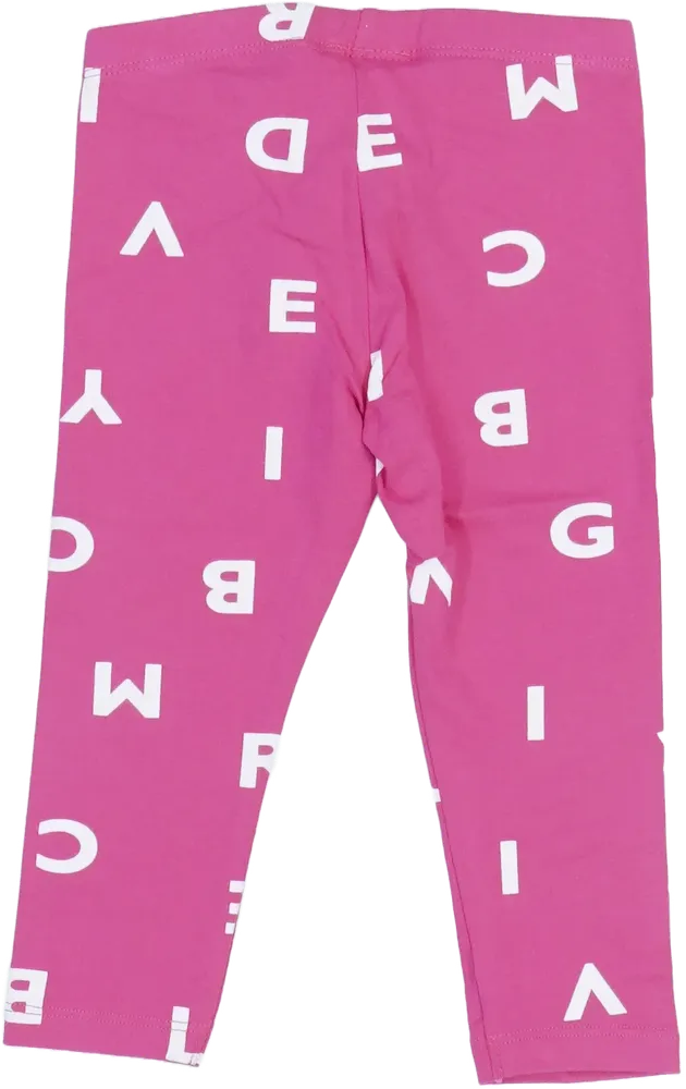 Rózsaszín Benetton Leggings EU 86 / UK 12-18 hónap / US 18 hónap