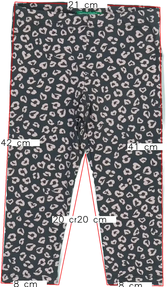 Szürke Benetton Leggings EU 86 / UK 12-18 hónap / US 18 hónap