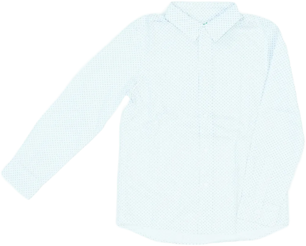 Fehér Benetton Ing EU 128 / UK 8 év / US 8 év/M