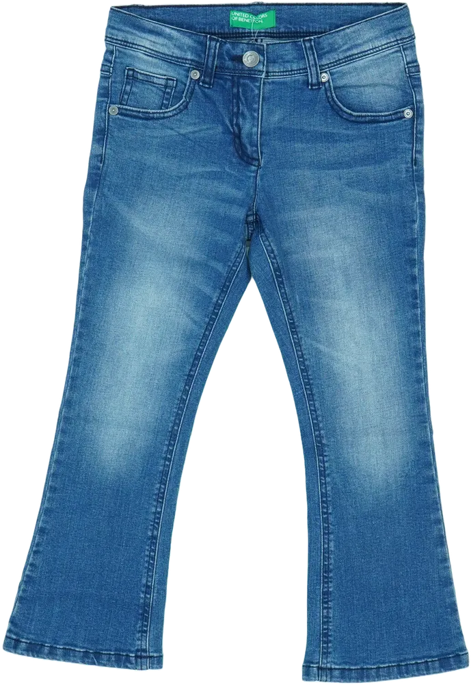 Kék Benetton Farmernadrág EU 128 / UK 8 év / US 8 év/M