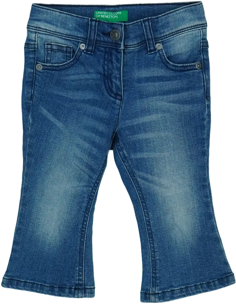 Kék Benetton Farmernadrág EU 92 / UK 2 év / US 2T