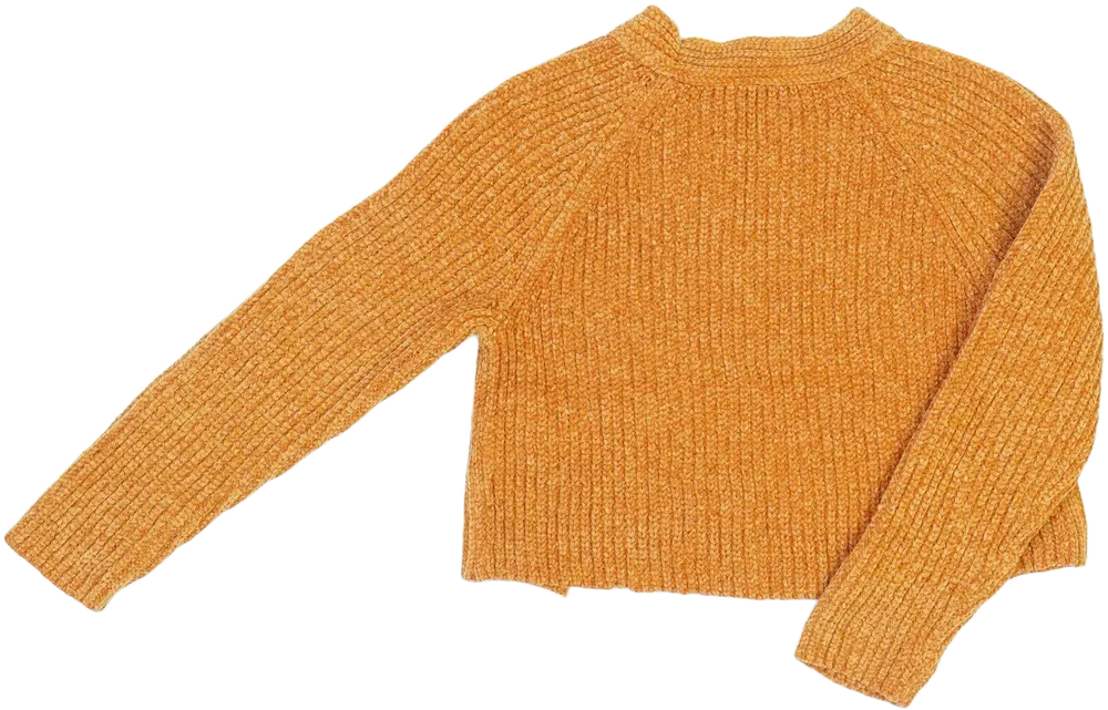 Sárga (narancs) Sisley Kötött pulcsi EU 122 / UK 7 év / US 7 év/M