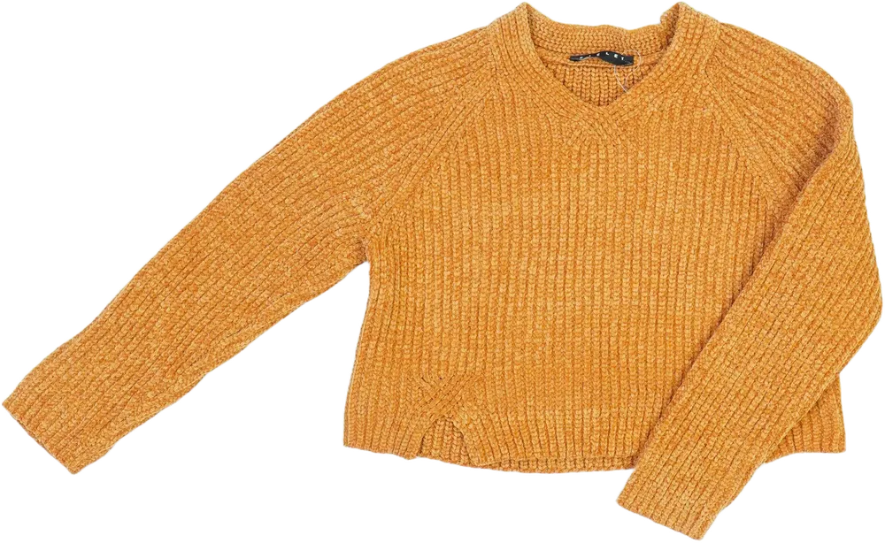 Sárga (narancs) Sisley Kötött pulcsi EU 122 / UK 7 év / US 7 év/M